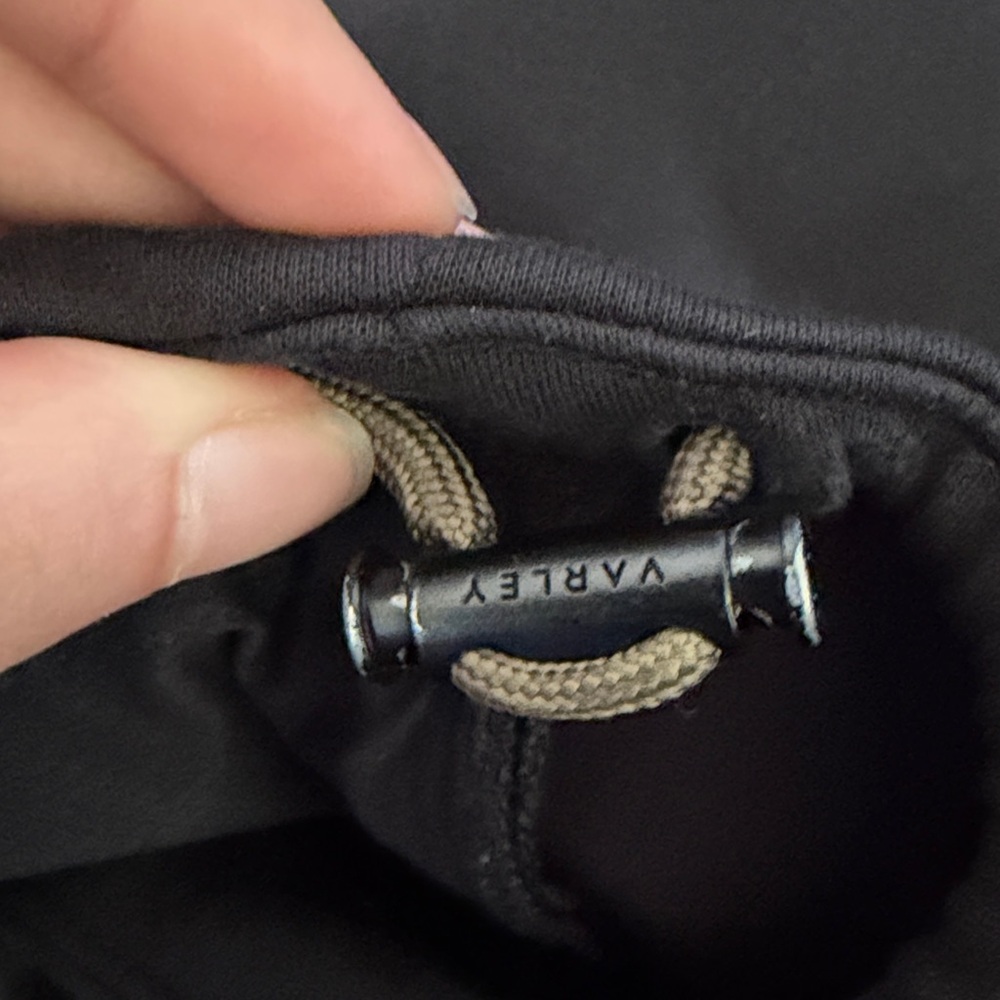 Varley Sweatshirt Sian Cropped Half Zip Midlayer Black Medium - Picture 6 of 6